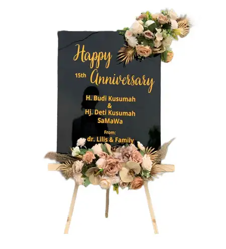 Papan Bunga Akrilik Tambelansampit